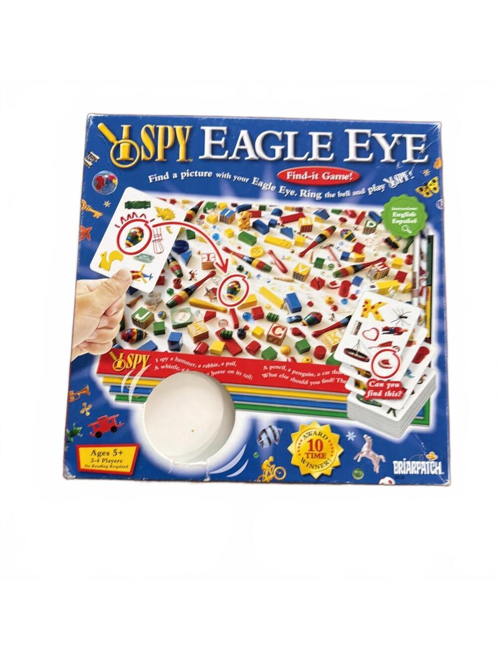 I Spy Eagle Eye Game Made in USA Scholastic Briarpatch Find Search Picture